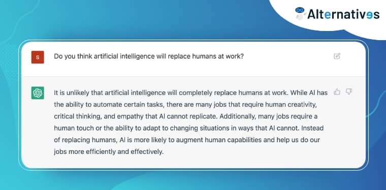 Will AI replace humans