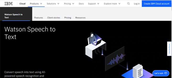 IBM Watson Speech to Text