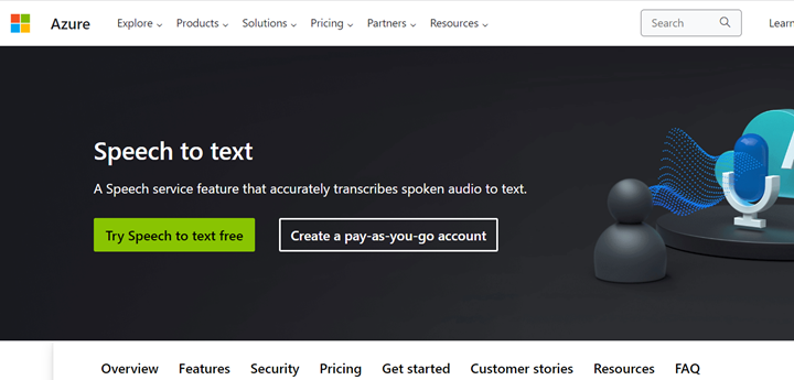 Microsoft Azure Speech-to-Text